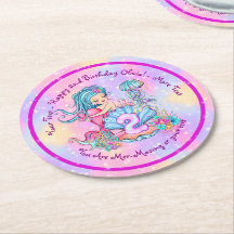 Sjöjungfru 2:a födelsedag Ändra text anpassa