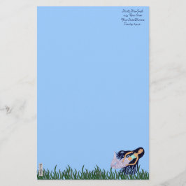 SJÖJUNGFRU 2 BREVPAPPER