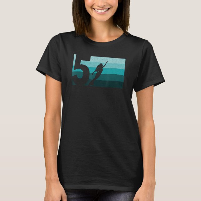 Sjöjungfru 5:e födelsedag t shirt (Framsida)