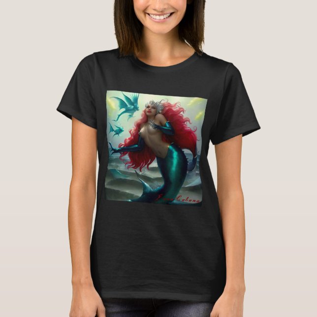 SJÖJUNGFRU 5 från Juan Cabana 2024 T Shirt (Framsida)