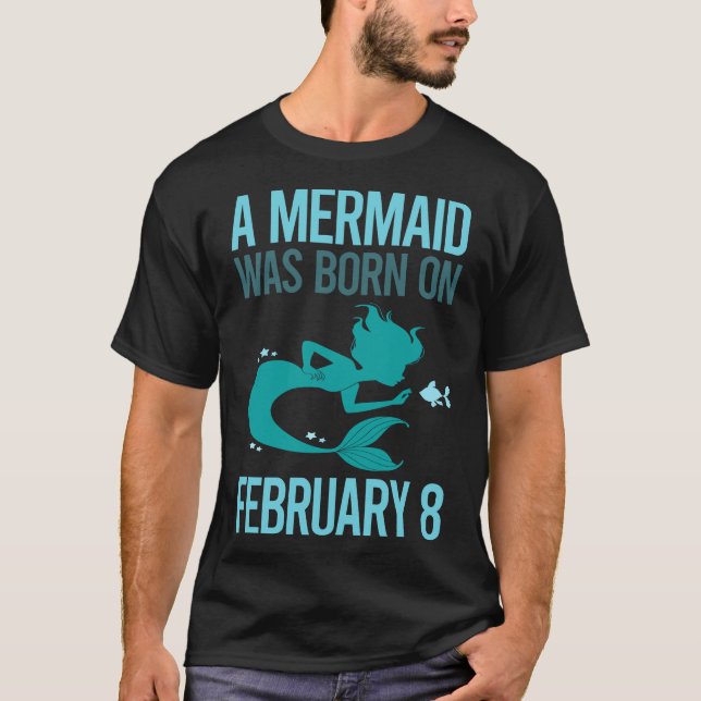 Sjöjungfru - 8 februari 8:e sammanträdet 08 t shirt (Framsida)