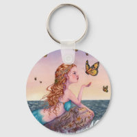Sjöjungfru Art Keychain - Hämta tidningar