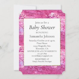 Sjöjungfru av  Gnistra för rosa Inbjudningar