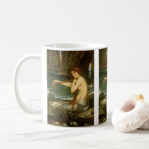 Sjöjungfru av John William Waterhouse Kaffemugg