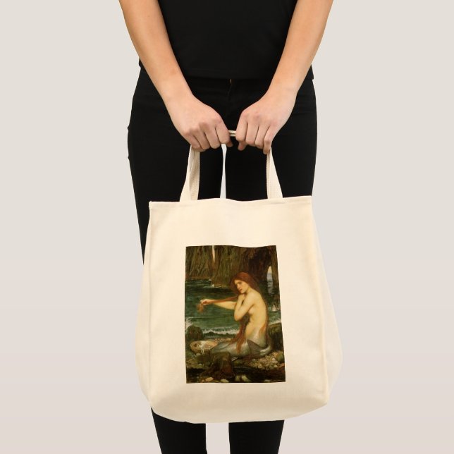 Sjöjungfru av John William Waterhouse Tygkasse (Framsida (produkt))