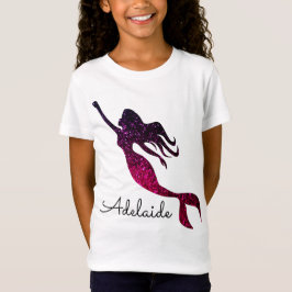 Sjöjungfru av Rosa och Lila | Personlig Lägg till  T Shirt
