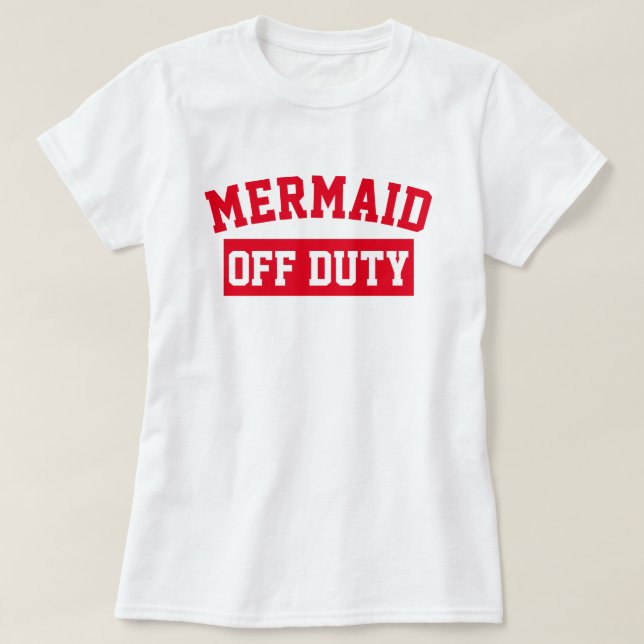 Sjöjungfru av tull t shirt (Design framsida)