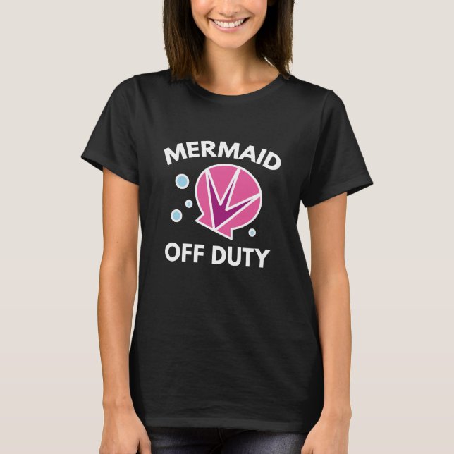 Sjöjungfru av tull t shirt (Framsida)