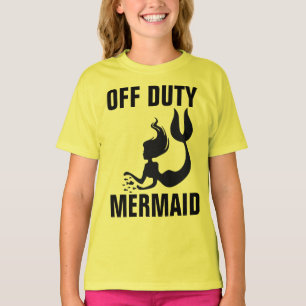Sjöjungfru AV TULLEN Kids Girls T-shirts