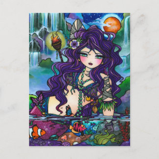 Sjöjungfru av zypsy Pirat Fantasy Marine Art Postc Vykort