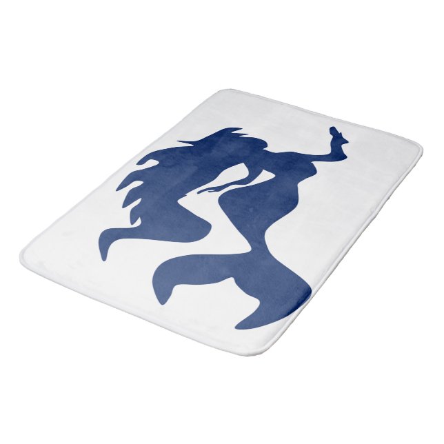 Sjöjungfru Badrumsmatta (Vinklad)