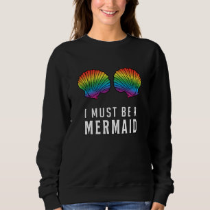 Sjöjungfru Beach Bikini Carnival Snäcka BH Bra Gif T Shirt