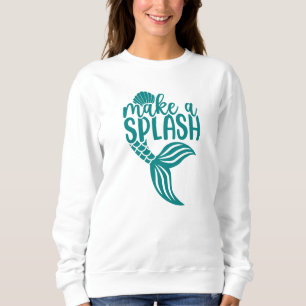 Sjöjungfru Beach Gör Stänk T Shirt