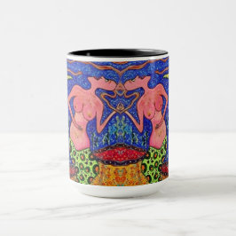 Sjöjungfru Besties Twillingar Mugg