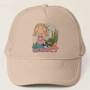Sjöjungfru - blonda Tshirts och gåvor Keps