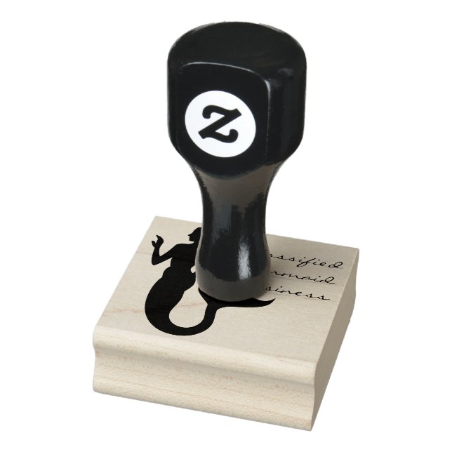 Sjöjungfru Business Sea Girl Stämpel (Stämpel)