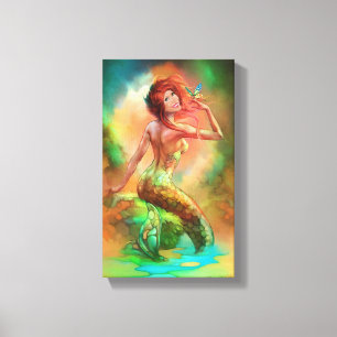 Sjöjungfru Canvas Art