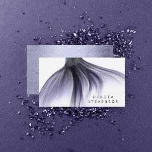 Sjöjungfru Chic Svan Dusty Lavender Lila Brandin Visitkort