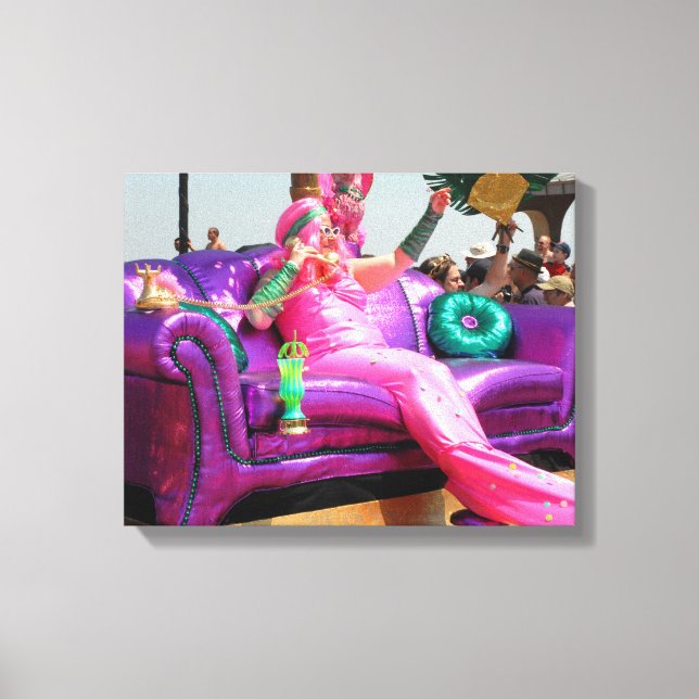 Sjöjungfru Coney Island Canvastryck (Framsida)