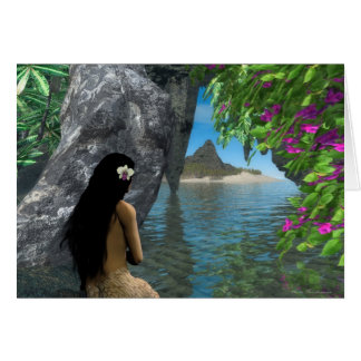 Sjöjungfru Cove Hälsningskort