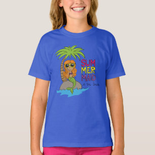 Sjöjungfru Cute Kids T Shirt