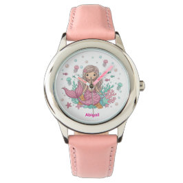 Sjöjungfru Cute Kids Watch Armbandsur