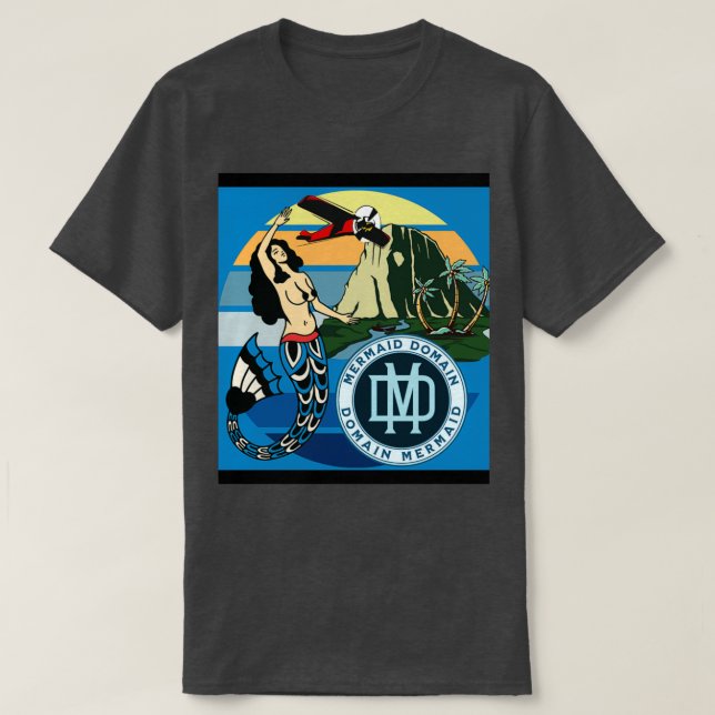 SJÖJUNGFRU DOMAIN SJÖJUNGFRU PARADISE TSHIRT T SHIRT (Design framsida)