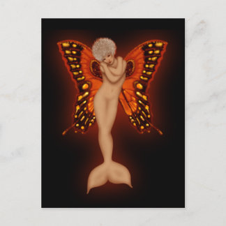 Sjöjungfru Fairy Vykort