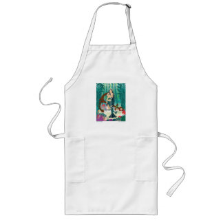 Sjöjungfru Family Long Apron Långt Förkläde