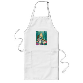 Sjöjungfru Family (mörk blondes) Long Apron Långt Förkläde