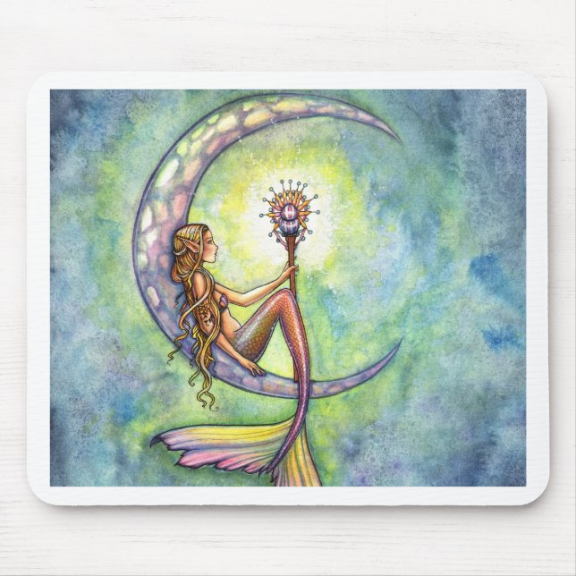 Sjöjungfru Fantasy Fairy Art by Molly Harrison Musmatta (Framsidan)
