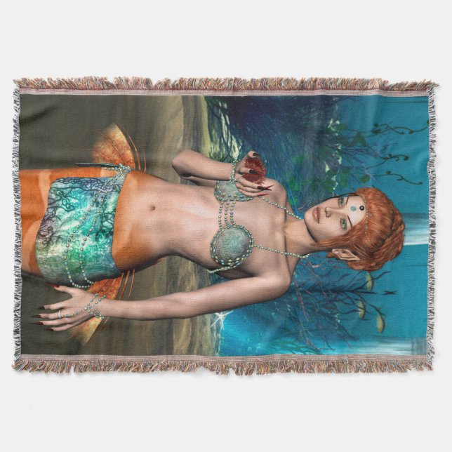 Sjöjungfru Filt (Framsidan)