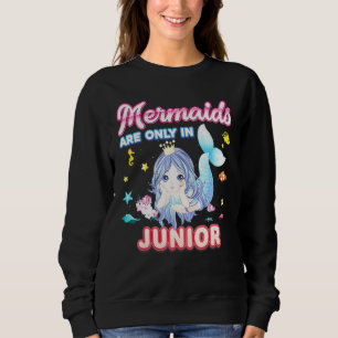 Sjöjungfru finns endast i Junior Klass Back to sch T Shirt