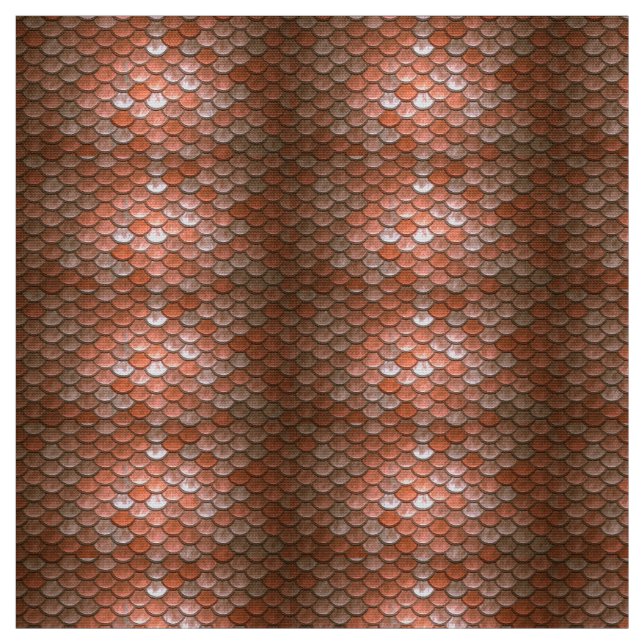 Sjöjungfru Fish Scales Salmon Costume Craft Fabric Tyg (Provkarta)