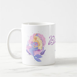Sjöjungfru Födelsedagsmugg Kaffemugg