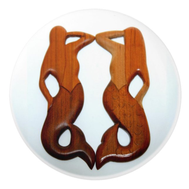 sjöjungfru för 2 utkiksjöjungfruar knopp (Framsidan)