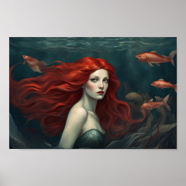 Sjöjungfru för djupPoster Poster