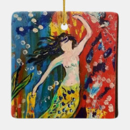 Sjöjungfru för ornament