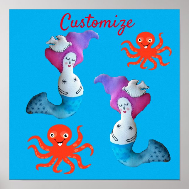 Sjöjungfru för vit duva Thunder_Cove Poster (Framsidan)