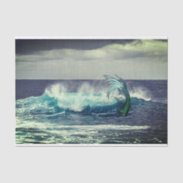 Sjöjungfru - frågepapper