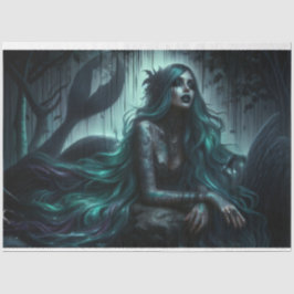 Sjöjungfru - frågepapper