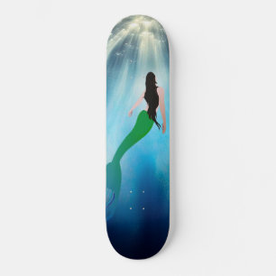 Sjöjungfru framväxande mini skateboard bräda 18,5 cm
