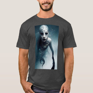 Sjöjungfru från Midjourneys Real Life Sjöjungfru S T Shirt