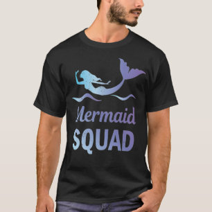 Sjöjungfru Funny Squad best kompisar hoodies & swe T Shirt