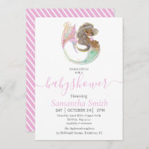 Sjöjungfru Future Mamma Baby Shower. Under havet.