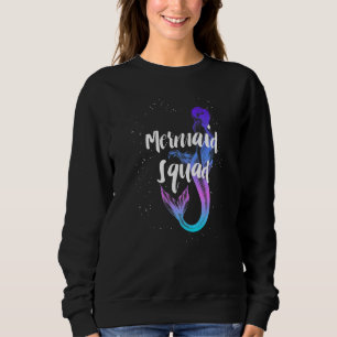 Sjöjungfru fyrkant t shirt