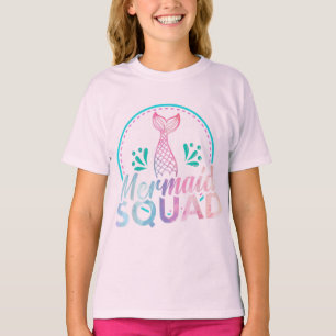 Sjöjungfru fyrkant t shirt