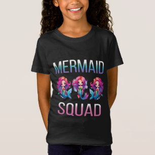Sjöjungfru fyrkant t shirt