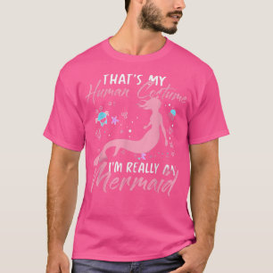 Sjöjungfru Gifts for Tonåringar Vatten Seashell ny T Shirt