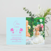 Sjöjungfru Girl Birthday Minimalist Modern Photo